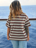 Oversized Striped Tee