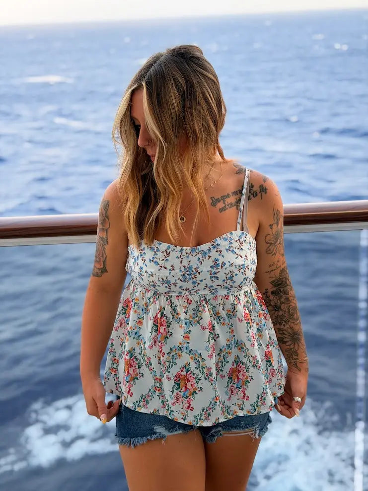 Floral Tank Top