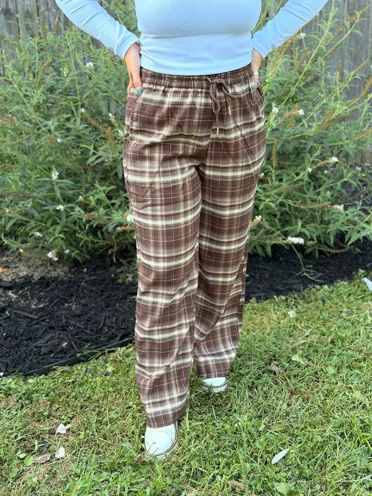 Plaid Cozy Pants