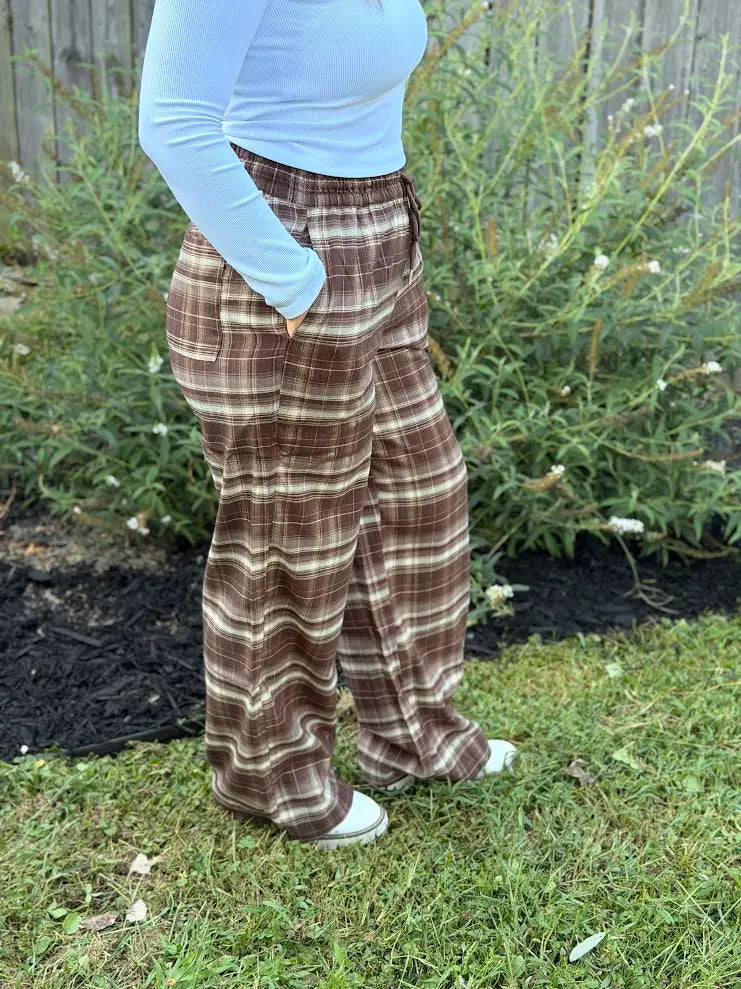 Plaid Cozy Pants