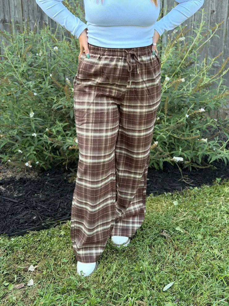Plaid Cozy Pants