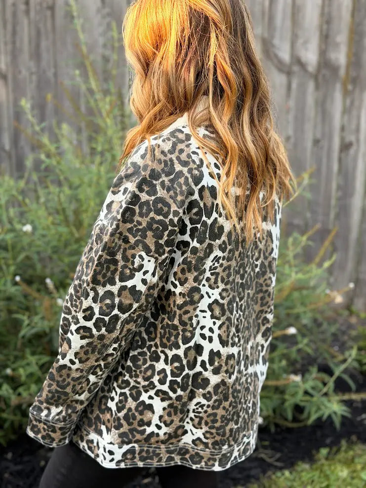Leopard Print Jacket