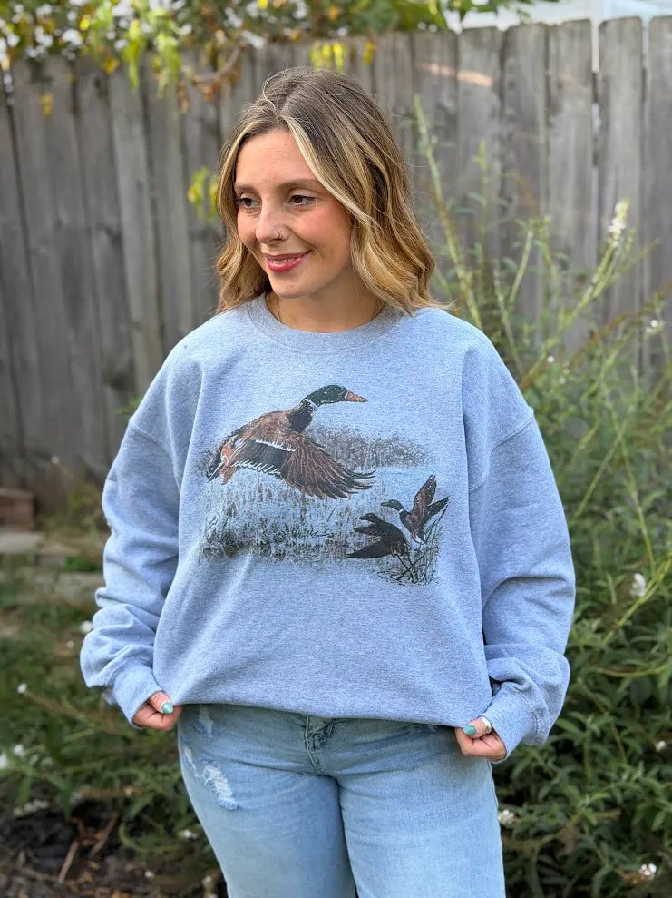 Retro Duck Crewneck