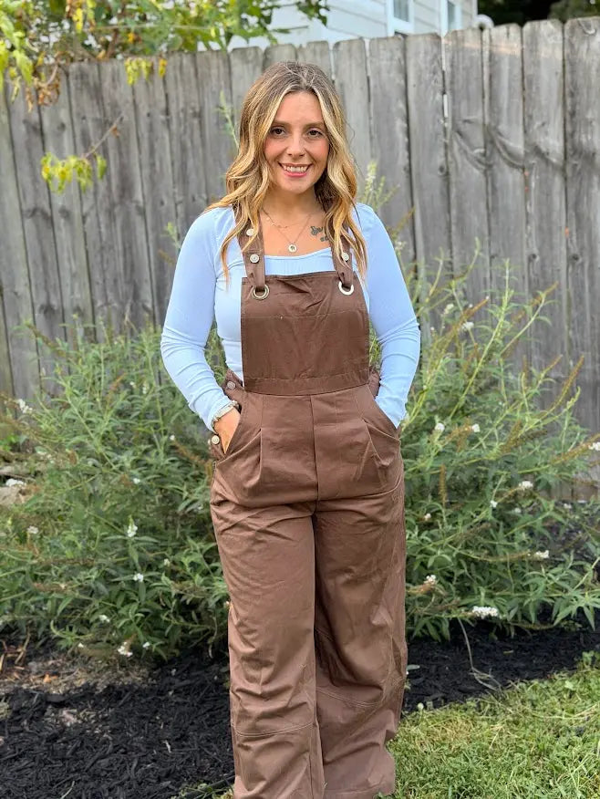 Denim Overalls