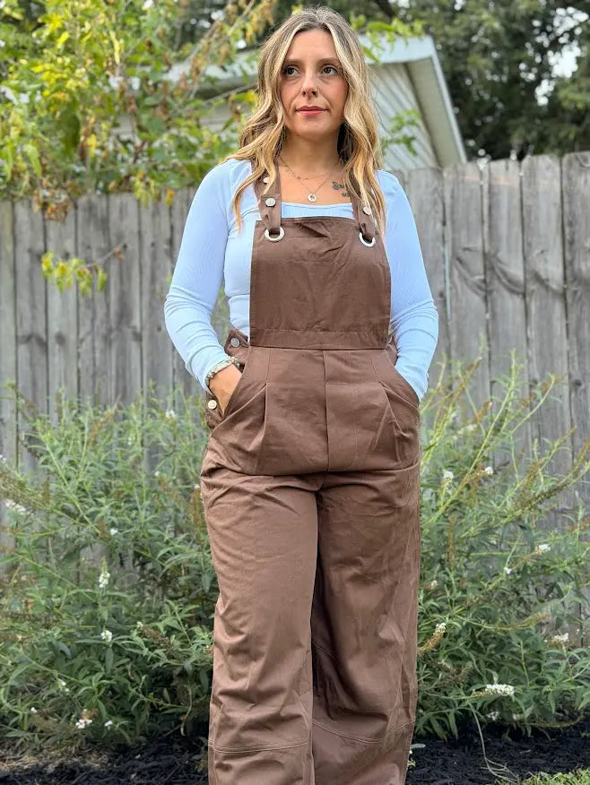 Denim Overalls